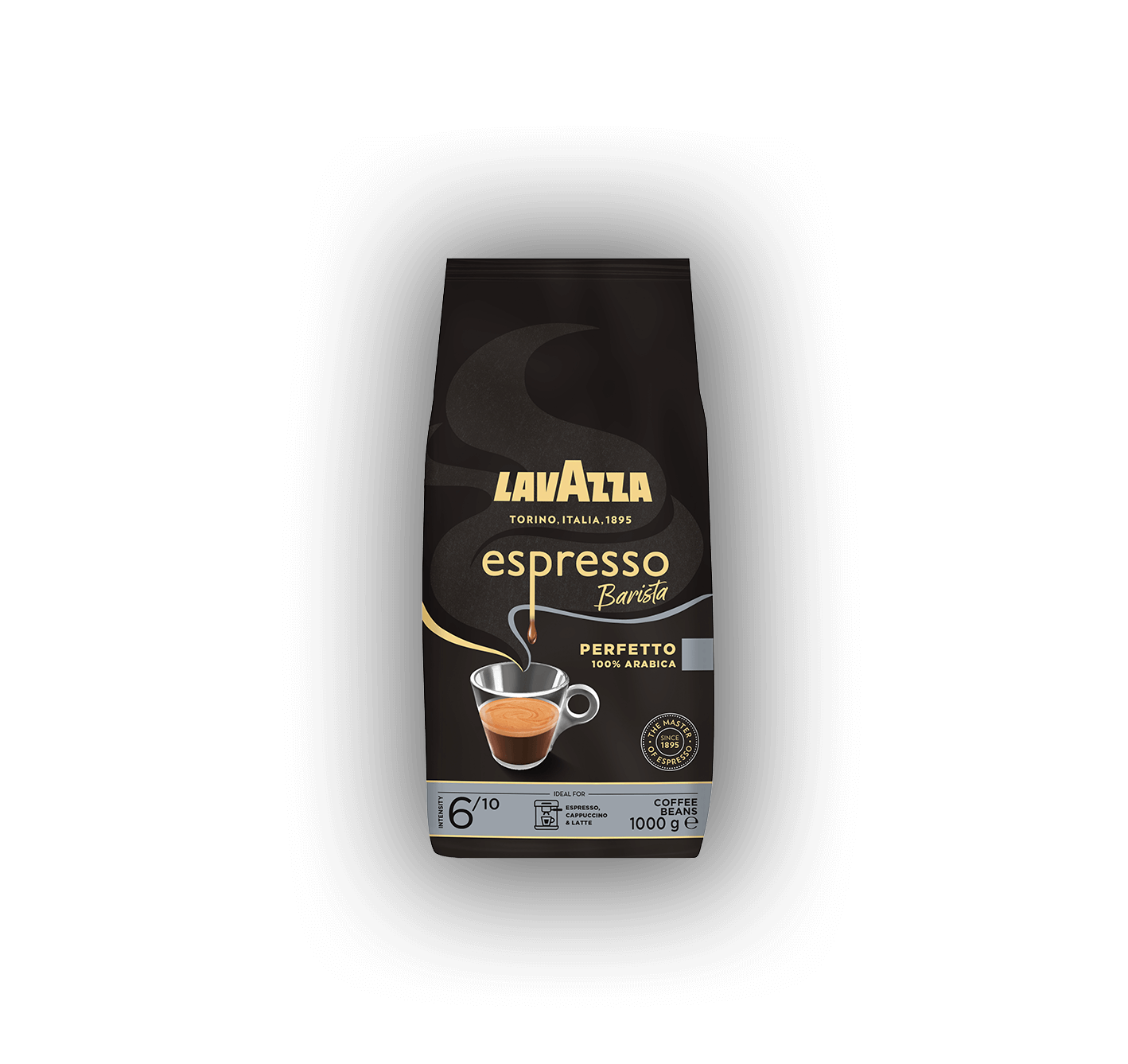 LAVAZZA - Café Grain Lavazza Qualità Oro - 100 % Arabica - Café Grain  Italien - Intensité 5 - Paquet de 1 kg