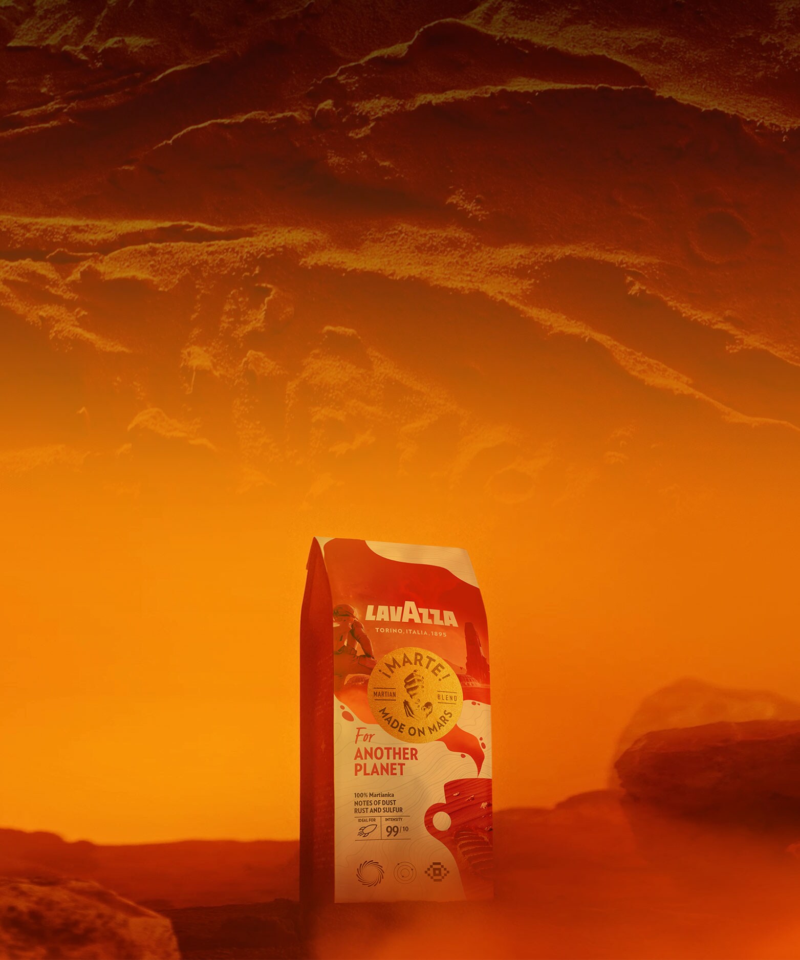 Lavazza  ¡Tierra! ¡Marte!