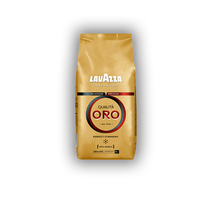 LAVAZZA - Café Grain Lavazza Qualità Oro - 100 % Arabica - Café Grain  Italien - Intensité 5 - Paquet de 1 kg