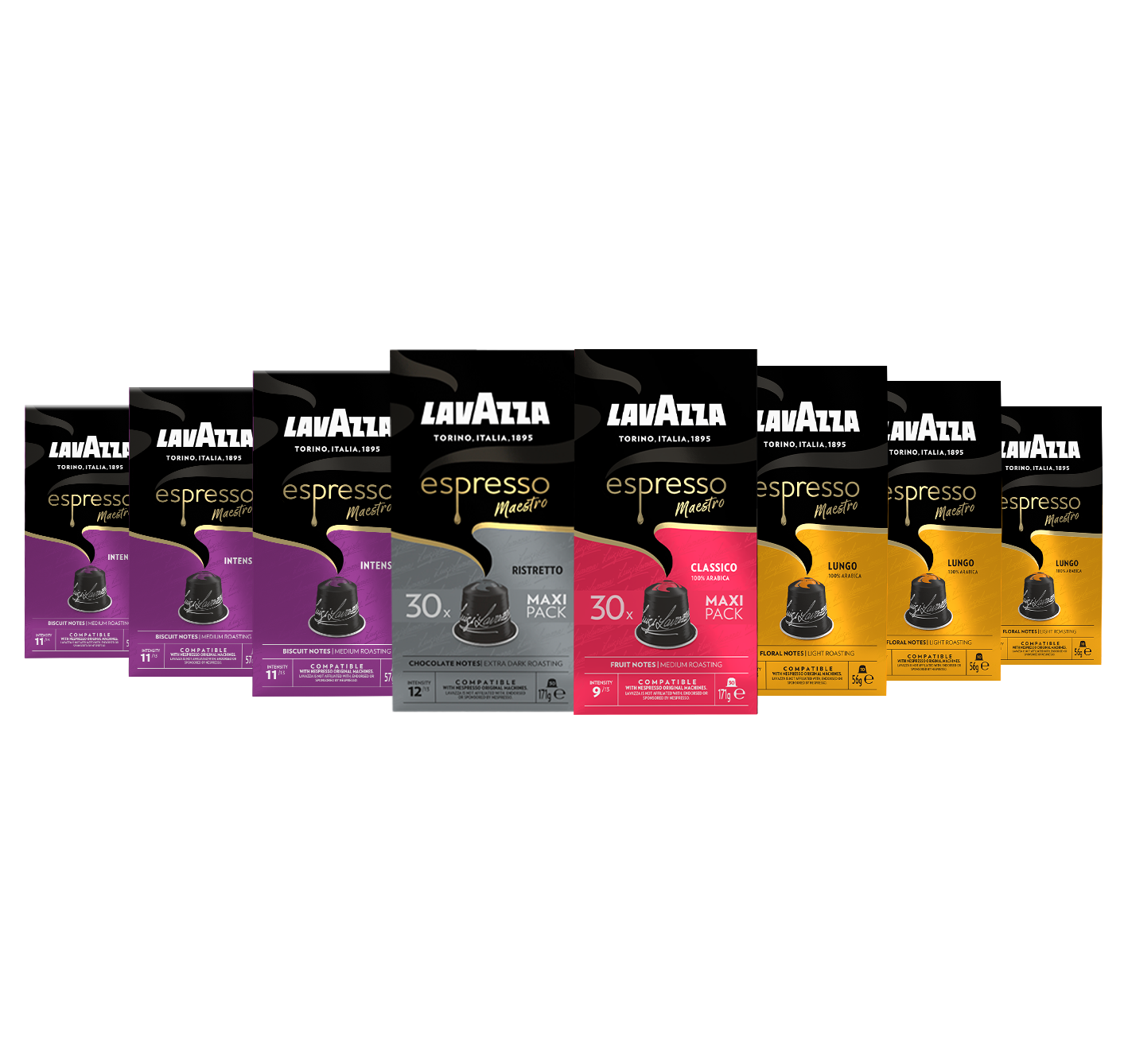 Coffret 120 capsules Nespresso® - Espresso Maestro