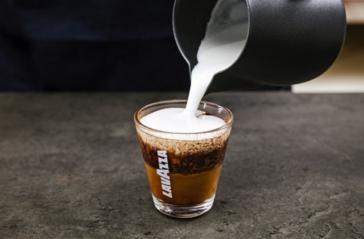 marocchino avec de la mousse